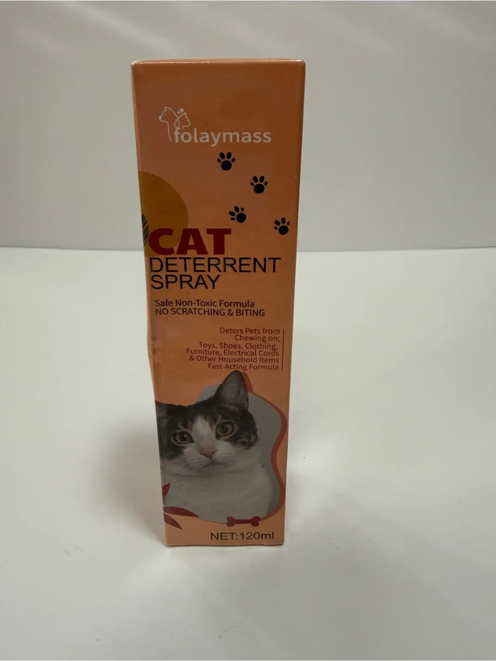 Folaymass Cat Deterrent Spray - new in box help keep your pets deterred